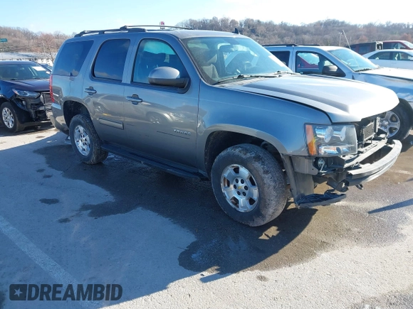 2012 Chevrolet Tahoe LS with VIN 1GNSKAE05CR278255, listed as a IAAI auction lot 41054601 with 205,470 mi miles and . Bid and sale history available at DreamBid. Image 1.