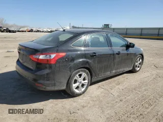 2014 Ford Focus SE with VIN 1FADP3F20EL182320, listed as a Copart auction lot 48985215 with 102,201 mi miles and Salvage Title. Bid and sale history available at carsss.com. Image 3.