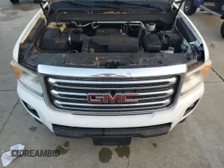 2015 GMC Canyon 2WD SLE with VIN 1GTH5BEA2F1131855, listed as a Copart auction lot 83924504 with 0 mi miles and Salvage Title. Bid and sale history available at carsss.com. Image 11.