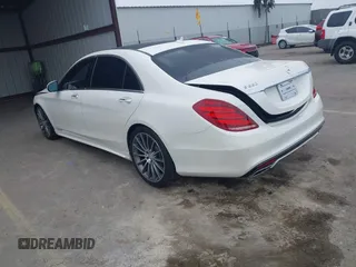 2014 Mercedes-Benz S-Class S 550 with VIN WDDUG8CB0EA054320, listed as a IAAI auction lot 41878661 with 98,825 mi miles. Bid and sale history available at carsss.com. Image 3.