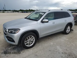 2020 Mercedes-Benz GLS 450 with VIN 4JGFF5KE3LA124028, listed as a Copart auction lot 58235684 with 36,697 mi miles and Salvage Title. Bid and sale history available at DreamBid. Image 1.