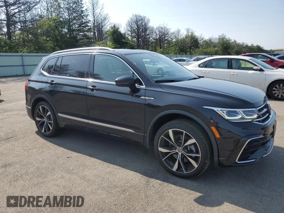 2024 Volkswagen Tiguan SEL R-Line с VIN 3VV4B7AX9RM169462, выставлен на аукционе Copart как лот 59435985 с пробегом 11 321 миль миль и Списание • Salvage title. История ставок и продаж доступна на DreamBid. Изображение 4.