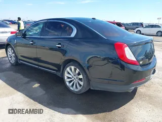 2014 Lincoln MKS with VIN 1LNHL9DK1EG604323, listed as a IAAI auction lot 41635817 with 223,136 mi miles. Bid and sale history available at carsss.com. Image 3.