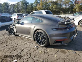 2024 Porsche 911 Turbo with VIN WP0AD2A99RS253482, listed as a Copart auction lot 80100954 with 0 mi miles and Salvage Title. Bid and sale history available at carsss.com. Image 2.
