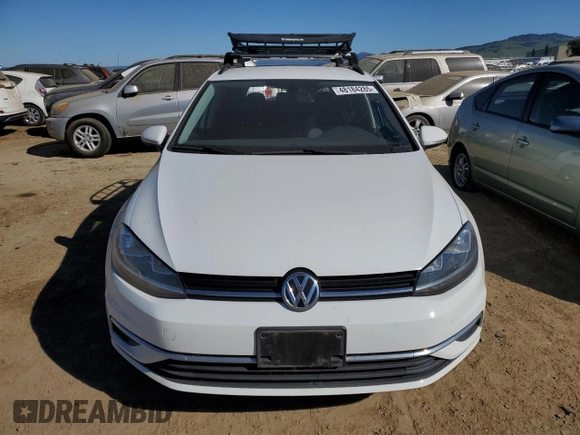 2019 Volkswagen Golf SportWagen S with VIN 3VW117AU3KM508682, listed as a Copart auction lot 48184285 with 49,271 mi miles and Salvage Title. Bid and sale history available at carsss.com. Image 5.