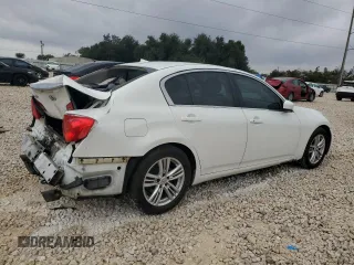2011 Infiniti G25 Journey with VIN JN1DV6AP5BM830358, listed as a Copart auction lot 78613004 with 221,363 mi miles and Salvage Title. Bid and sale history available at DreamBid. Image 3.