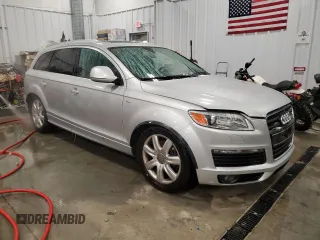 2008 Audi Q7 4.2L Premium with VIN WA1EV74L08D021255, listed as a Copart auction lot 44528685 with 122,690 mi miles and Clean Title. Bid and sale history available at carsss.com. Image 4.
