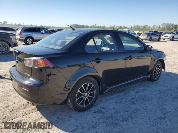 2017 Mitsubishi Lancer ES with VIN JA32U2FU7HU006058, listed as a Copart auction lot 80540794 with 140,399 mi miles and Salvage Title. Bid and sale history available at DreamBid. Image 3.