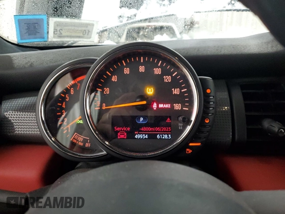 2017 MINI Convertible Cooper with VIN WMWWG5C36H3C99710, listed as a Copart auction lot 89058985 with 49,934 mi miles and Salvage title. Bid and sale history available at DreamBid. Image 9.