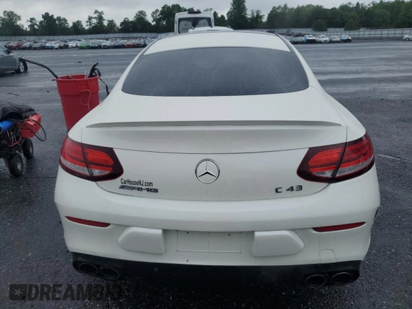 2021 Mercedes-Benz C 43 AMG with VIN W1KWJ6EB7MG081621, listed as a Copart auction lot 61350075 with 132,066 mi miles and Clean title. Bid and sale history available at DreamBid. Image 6.