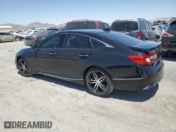 2021 Honda Accord Touring with VIN 1HGCV2F92MA021160, listed as a Copart auction lot 58254135 with 40,271 mi miles and Salvage title. Bid and sale history available at DreamBid. Image 2.