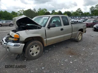 2005 GMC Sierra 1500 SLE z VIN 1GTEK19B35E241510, wystawiony jako Copart lot #56581085 z przebiegiem 314 772 mil mil oraz Czysty tytuł • Clean title. Historia ofert i sprzedaży dostępna na DreamBid. Obrazek 1.