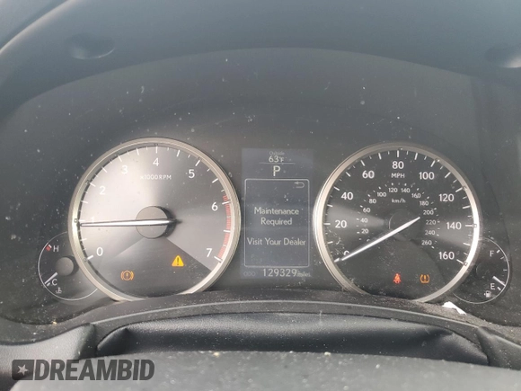 2017 Lexus NX 200t with VIN JTJYARBZ3H2073005, listed as a Copart auction lot 46806255 with 129,329 mi miles and Salvage title. Bid and sale history available at DreamBid. Image 9.
