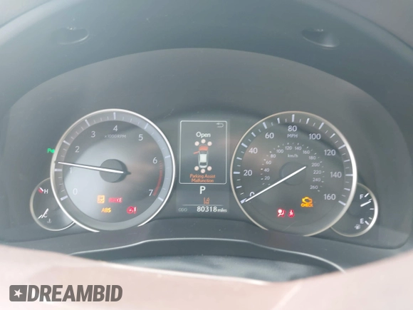 2017 Lexus ES 350 with VIN 58ABK1GG4HU044460, listed as a IAAI auction lot 42271414 with 80,318 mi miles and . Bid and sale history available at DreamBid. Image 7.
