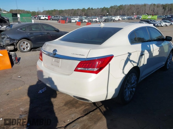 2014 Buick LaCrosse Premium II with VIN 1G4GF5G3XEF207781, listed as a IAAI auction lot 41661003 with 98,126 mi miles and . Bid and sale history available at DreamBid. Image 4.