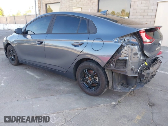 2019 Hyundai Ioniq Blue with VIN KMHC65LC6KU179800, listed as a IAAI auction lot 42196370 with 160,154 mi miles and . Bid and sale history available at DreamBid. Image 3.