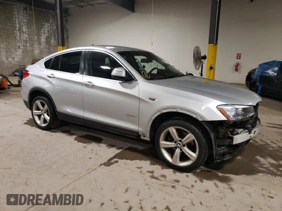 2017 BMW X4 xDrive28i with VIN 5UXXW3C3XH0T79782, listed as a Copart auction lot 59417053 with 65,897 mi miles. Bid and sale history available at carsss.com. Image 4.
