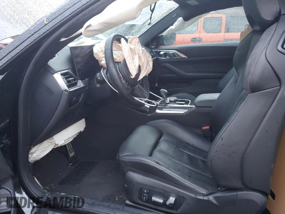2024 BMW M4 Competition xDrive with VIN WBS43AZ01RCP38461, listed as a Copart auction lot 86757534 with Not provided miles and Salvage title. Bid and sale history available at DreamBid. Image 7.
