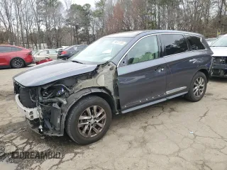 2014 Infiniti QX60 with VIN 5N1AL0MN0EC524316, listed as a Copart auction lot 44575195 with 161,282 mi miles and Salvage Title. Bid and sale history available at carsss.com. Image 1.