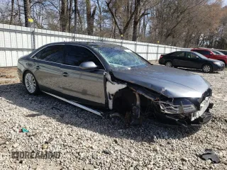 2015 Audi A8 3.0T with VIN WAU3GAFD3FN027632, listed as a Copart auction lot 49260355 with 97,076 mi miles and Salvage Title. Bid and sale history available at DreamBid. Image 4.