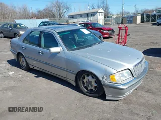 1998 Mercedes-Benz C 230/260/280/320 with VIN WDBHA23G9WA578796, listed as a IAAI auction lot 41704961 with 217,309 mi miles and . Bid and sale history available at carsss.com. Image 1.