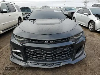 2021 Chevrolet Camaro ZL1 with VIN 1G1FK1R61M0100933, listed as a Copart auction lot 86644354 with 19,933 mi miles and Salvage Title. Bid and sale history available at carsss.com. Image 5.