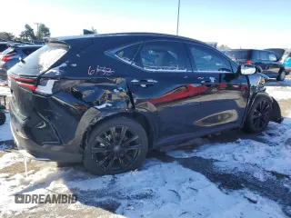 2022 Lexus NX with VIN JTJKGCEZ7N2001460, listed as a Copart auction lot 89335195 with 37,502 mi miles and Salvage Title. Bid and sale history available at carsss.com. Image 3.