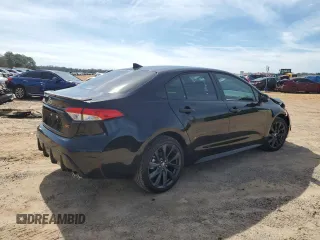 2025 Toyota Corolla SE with VIN 5YFS4MCEXSP225983, listed as a Copart auction lot 46358765 with 907 mi miles and Salvage Title. Bid and sale history available at carsss.com. Image 3.