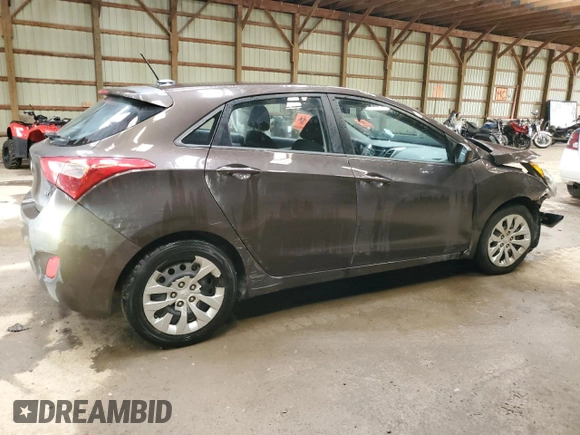 2016 Hyundai Elantra GL with VIN KMHD25LH6GU298224, listed as a Copart auction lot 63802115 with 186,425 mi miles and Salvage title. Bid and sale history available at DreamBid. Image 3.