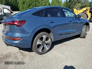 2021 Audi e-tron Sportback Prestige z VIN WA13AAGE8MB037626, wystawiony jako Copart lot #69024824 z przebiegiem 21 649 mil mil oraz Szkoda całkowita • Salvage title. Historia ofert i sprzedaży dostępna na DreamBid. Obrazek 3.