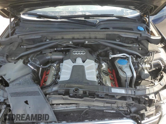2015 Audi Q5 Premium Plus with VIN WA1DGAFP7FA060474, listed as a Copart auction lot 53512865 with 135,237 mi miles and Salvage title. Bid and sale history available at DreamBid. Image 14.