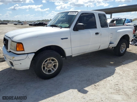 2004 Ford Ranger XL with VIN 1FTYR14UX4PA26727, listed as a Copart auction lot 50488475 with 174,601 mi miles and Salvage Title. Bid and sale history available at carsss.com. Image 1.