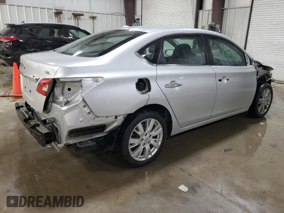 2015 Nissan Sentra SR with VIN 3N1AB7AP4FY332253, listed as a Copart auction lot 53729495 with 61,219 mi miles and Salvage Title. Bid and sale history available at DreamBid. Image 3.