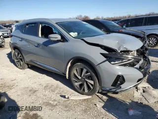 2022 Nissan Murano SL with VIN 5N1AZ2CJ7NC110314, listed as a Copart auction lot 81349514 with 35,069 mi miles and Salvage Title. Bid and sale history available at carsss.com. Image 4.