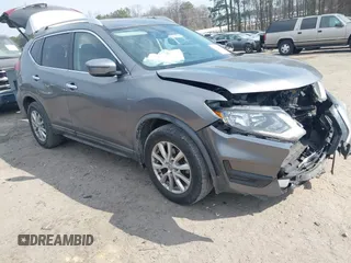 2018 Nissan Rogue S with VIN KNMAT2MT4JP589168, listed as a IAAI auction lot 41681480 with 67,659 mi miles and . Bid and sale history available at carsss.com. Image 1.