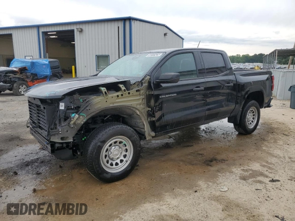 2024 Chevrolet Colorado 2WD Work Truck with VIN 1GCGSBEC2R1125077, listed as a Copart auction lot 56012425 with 15,917 mi miles and Clean Title. Bid and sale history available at DreamBid. Image 1.