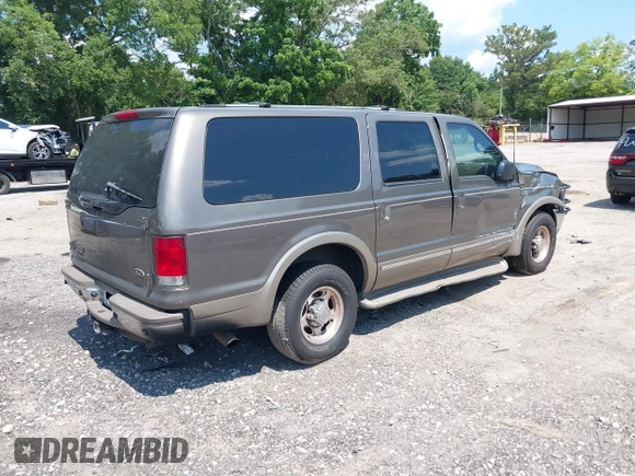 2002 Ford Excursion Limited с VIN 1FMNU42F22EA14602, выставлен на аукционе IAAI как лот 42569043 с пробегом 493 017 миль миль и . История ставок и продаж доступна на DreamBid. Изображение 4.