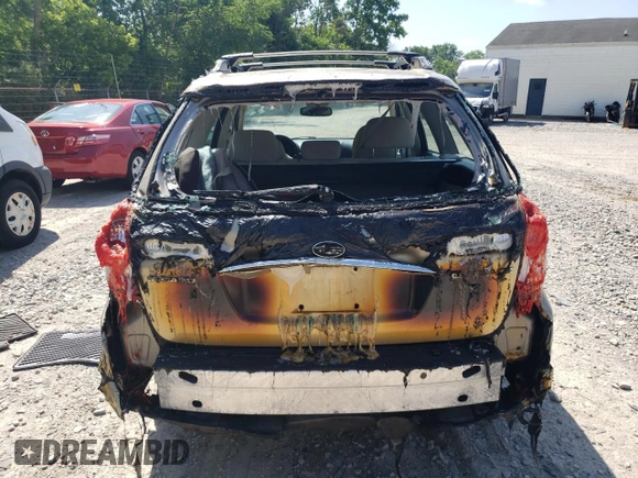 2008 Subaru Outback i with VIN 4S4BP61C587341442, listed as a Copart auction lot 62070945 with 136,428 mi miles and Salvage title. Bid and sale history available at DreamBid. Image 6.