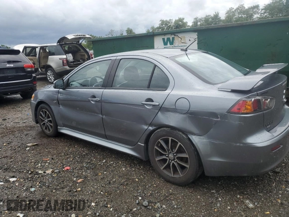 2016 Mitsubishi Lancer SE with VIN JA32V2FW6GU004704, listed as a Copart auction lot 66203384 with 72,453 mi miles and Salvage Title. Bid and sale history available at carsss.com. Image 2.