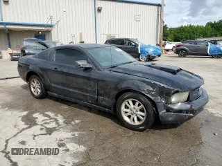 2007 Ford Mustang Deluxe with VIN 1ZVFT80N175257982, listed as a Copart auction lot 58766255 with 244,244 mi miles and Salvage title. Bid and sale history available at DreamBid. Image 4.