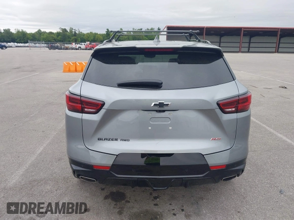 2023 Chevrolet Blazer RS with VIN 3GNKBKRS2PS216610, listed as a IAAI auction lot 42322283 with 16,340 mi miles and . Bid and sale history available at DreamBid. Image 16.