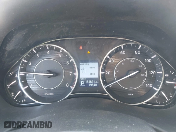 2017 Nissan Armada Platinum with VIN JN8AY2NE7H9702910, listed as a IAAI auction lot 42028682 with 134,681 mi miles. Bid and sale history available at carsss.com. Image 7.