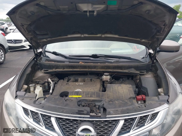 2012 Nissan Murano SV with VIN JN8AZ1MW6CW236317, listed as a IAAI auction lot 42113788 with 172,733 mi miles. Bid and sale history available at carsss.com. Image 10.