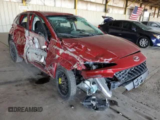 2023 Hyundai Kona SE with VIN KM8K22AB3PU028520, listed as a Copart auction lot 54445485 with 43,918 mi miles and Salvage Title. Bid and sale history available at carsss.com. Image 4.