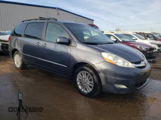 2009 Toyota Sienna XLE with VIN 5TDBK22C69S026392, listed as a Copart auction lot 48353085 with 181,630 mi miles and Salvage Title. Bid and sale history available at carsss.com. Image 4.