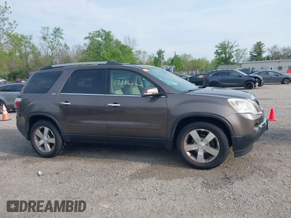 2011 GMC Acadia SLT1 with VIN 1GKKVRED1BJ176096, listed as a IAAI auction lot 42136262 with 95,756 mi miles and . Bid and sale history available at DreamBid. Image 13.