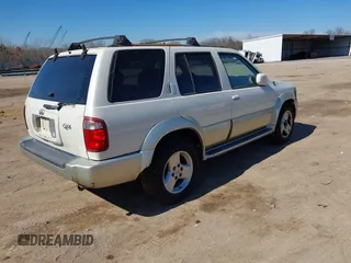 2002 Infiniti QX4 with VIN JNRDR09X82W210434, listed as a IAAI auction lot 41638875 with 230,765 mi miles and . Bid and sale history available at DreamBid. Image 4.