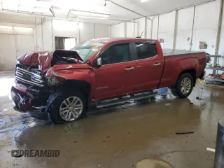 2016 GMC Canyon 4WD SLT with VIN 1GTG6DE30G1104614, listed as a Copart auction lot 50416425 with 147,777 mi miles and Salvage Title. Bid and sale history available at carsss.com. Image 1.