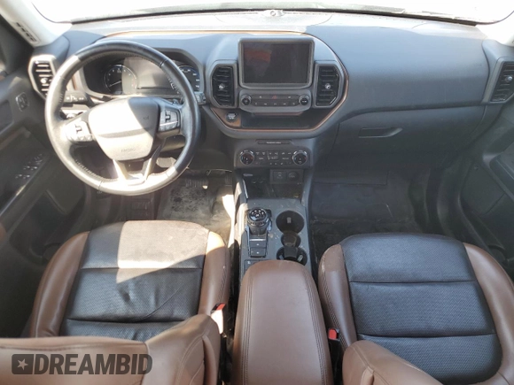 2023 Ford Bronco Sport Badlands z VIN 3FMCR9D9XPRE02582, wystawiony jako Copart lot #46403845 z przebiegiem 26 713 mil mil oraz Nie do naprawy • Non repairable. Historia ofert i sprzedaży dostępna na DreamBid. Obrazek 8.
