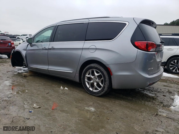 2018 Chrysler Pacifica Limited with VIN 2C4RC1GG7JR141274, listed as a Copart auction lot 42789795 with 148,012 mi miles and Salvage Title. Bid and sale history available at carsss.com. Image 2.
